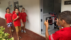 KID REPORTERS au CRIOBE Moorea Changement climatique13