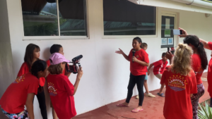 KID REPORTERS au CRIOBE Moorea Changement climatique14