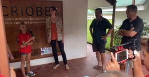 KID REPORTERS au CRIOBE Moorea Changement climatique3